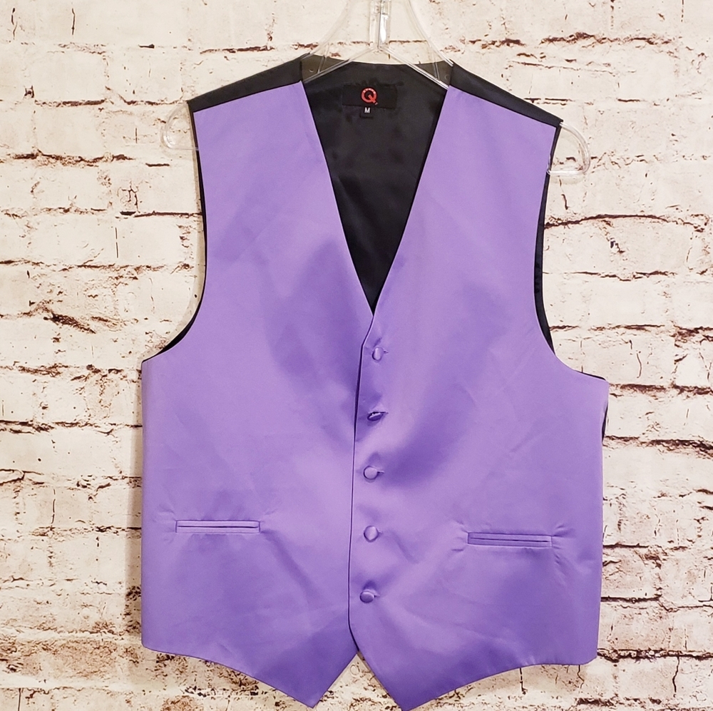 Brand Q Formal Vest Lavender Medium